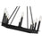 Z-Lite Barclay 10 Light 25.75" Island/Billiard, Matte Black