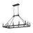 Z-Lite Barclay 12 Light 25" Island/Billiard, Matte Black