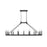 Z-Lite Barclay 16 Light 25.5" Island/Billiard, Matte Black