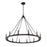 Z-Lite Barclay 12 Light 39" Chandelier, Matte Black