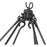 Z-Lite Barclay 12 Light 39" Chandelier, Matte Black