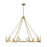 Z-Lite Barclay 12 Light 39" Chandelier, Olde Brass