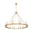 Z-Lite Barclay 12 Light 48" Chandelier, Rubbed Brass/Rubbed Brass