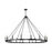 Z-Lite Barclay 16 Light 62" Chandelier, Matte Black/Matte Black - 482R-16MB