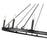 Z-Lite Barclay 16 Light 62" Chandelier, Matte Black/Matte Black