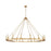 Z-Lite Barclay 16 Light 62" Chandelier, Rubbed Brass/Rubbed Brass