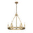 Z-Lite Barclay 6 Light 24" Chandelier, Olde Brass -482R-6OBR