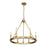Z-Lite Barclay 6 Light 24" Chandelier, Olde Brass