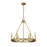 Z-Lite Barclay 6 Light 24" Chandelier, Olde Brass