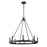 Z-Lite Barclay 8 Light 32" Chandelier, Matte Black -482R-8MB