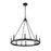 Z-Lite Barclay 8 Light 32" Chandelier, Matte Black