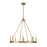 Z-Lite Barclay 8 Light 32" Chandelier, Olde Brass