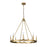Z-Lite Barclay 8 Light 32" Chandelier, Olde Brass