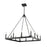 Z-Lite Barclay 12 Light 38.75" Chandelier, Matte Black -482S-12MB