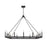 Z-Lite Barclay 16 Light 41" Chandelier, Matte Black