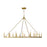 Z-Lite Barclay 16 Light 41" Chandelier, Olde Brass