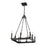 Z-Lite Barclay 8 Light 31" Chandelier, Matte Black -482S-8-20MB