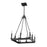 Z-Lite Barclay 8 Light 31" Chandelier, Matte Black