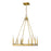 Z-Lite Barclay 8 Light 31" Chandelier, Olde Brass