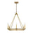 Z-Lite Barclay 8 Light 31.5" Chandelier, Olde Brass