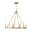 Z-Lite Barclay 8 Light 31.5" Chandelier, Olde Brass
