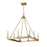 Z-Lite Barclay 8 Light 31.5" Chandelier, Olde Brass