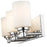 Z-Lite Soledad 3 Light Vanity, Chrome/White