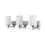 Z-Lite Soledad 3 Light Vanity, Chrome/White