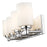 Z-Lite Soledad 4 Light Vanity, Chrome/White