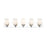 Z-Lite Soledad 5 Light Vanity, Chrome/White