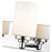 Z-Lite Soledad 5 Light Vanity, Chrome/White