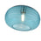 Z-Lite Harmony 1 Light 14" Pendant, Brushed Nickel/Blue