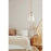 Z-Lite Ayra 1 Light 16.75" Pendant, Olde Brass/Clear
