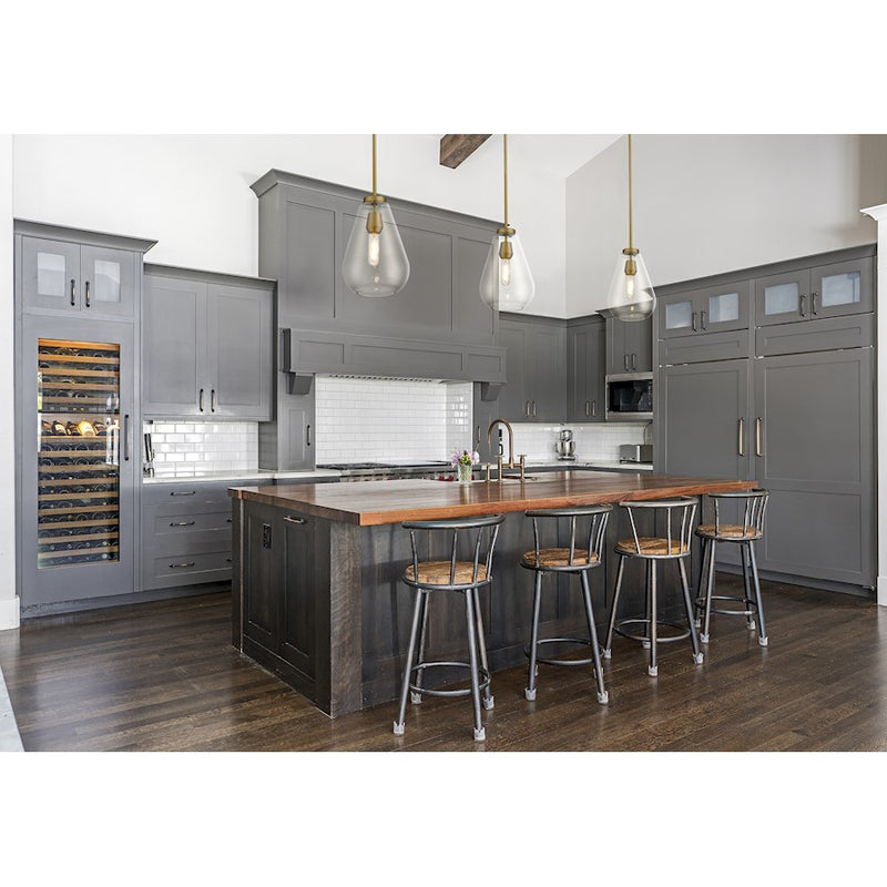 Z-Lite Ayra 1 Light 11.75" Pendant, Olde Brass/Clear
