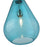 Z-Lite Ayra 1 Light 16.75" Pendant, Brushed Nickel/Blue