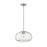 Z-Lite Chloe 1 Light 14" Pendant, Brushed Nickel/Clear
