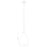 Z-Lite Bon Air 1 Light 10" Pendant, Modern Gold/Clear