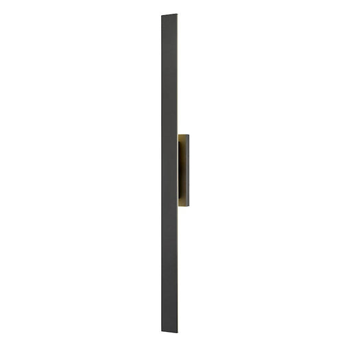 Z-Lite Stylet 4 Light 60" Outdoor Wall Light, Sand Black/White - 5006-60BK-LED