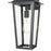 Z-Lite Gannon 1 Light 8" Outdoor Wall Light, Black/Clear Beveled