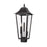 Z-Lite Gannon 3Lt 10" Outdoor Post/Square, Black/Beveled - 5008PHBS-BK