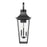 Z-Lite Gannon 3 Light 12" Outdoor Wall Light, Black/Clear Beveled