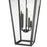 Z-Lite Gannon 5 Light 16" Outdoor Wall Light, Black/Clear Beveled