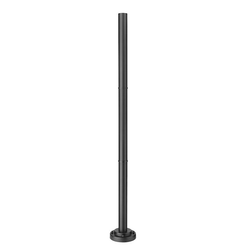 Z-Lite 9" Outdoor Post Light, Black - 5012P-BK