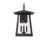 Z-Lite Rainer 4 Light 13.5" Outdoor Wall Light, Black/Clear Seedy