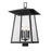 Z-Lite Rainer 6Lt 30" Outdoor Post Mount Fixture, Black/Seedy - 5015PHXXLS-BK