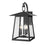 Z-Lite Rainer 5 Light 15.5" Outdoor Wall Light, Black/Clear Seedy - 5015XL-BK