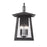 Z-Lite Rainer 5 Light 15.5" Outdoor Wall Light, Black/Clear Seedy