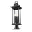 Z-Lite Tiberius 4Lt 27" Outdoor Pier Mount/Round, Black/Seed