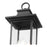 Z-Lite Tiberius 4 Light 14.25" Outdoor Post Mount, Black/Seed