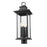 Z-Lite Tiberius 4Lt 25" Outdoor Post Mount/Round, Black/Seed
